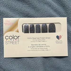 Color Street Glitter Press-On Nail Polish Strips